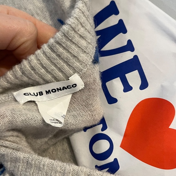 Club Monaco floral sweater - Picture 4 of 6